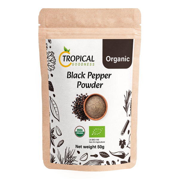Organic Black Pepper Powder