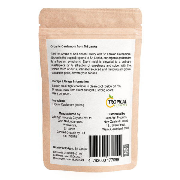 Organic Cardamom Whole