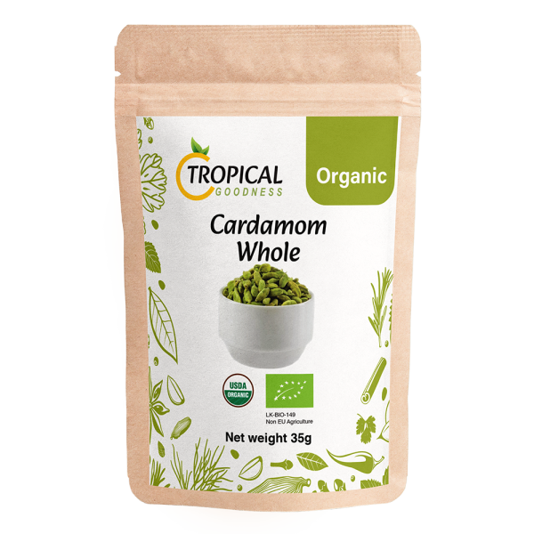 Organic Cardamom Whole