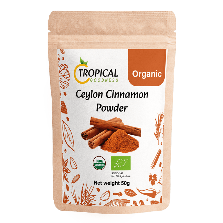 Organic Ceylon Cinnamon Powder NZ | Tropical Goodness