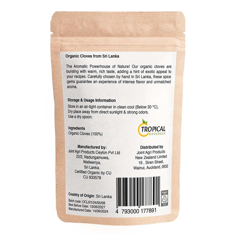 Organic Clove Whole