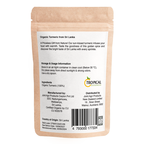 Organic Turmeric Powder