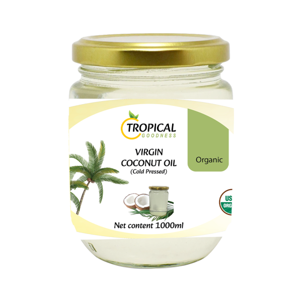 Virgin Organic Coconut Oil-Cold Pressed