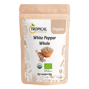 Organic White Pepper Whole