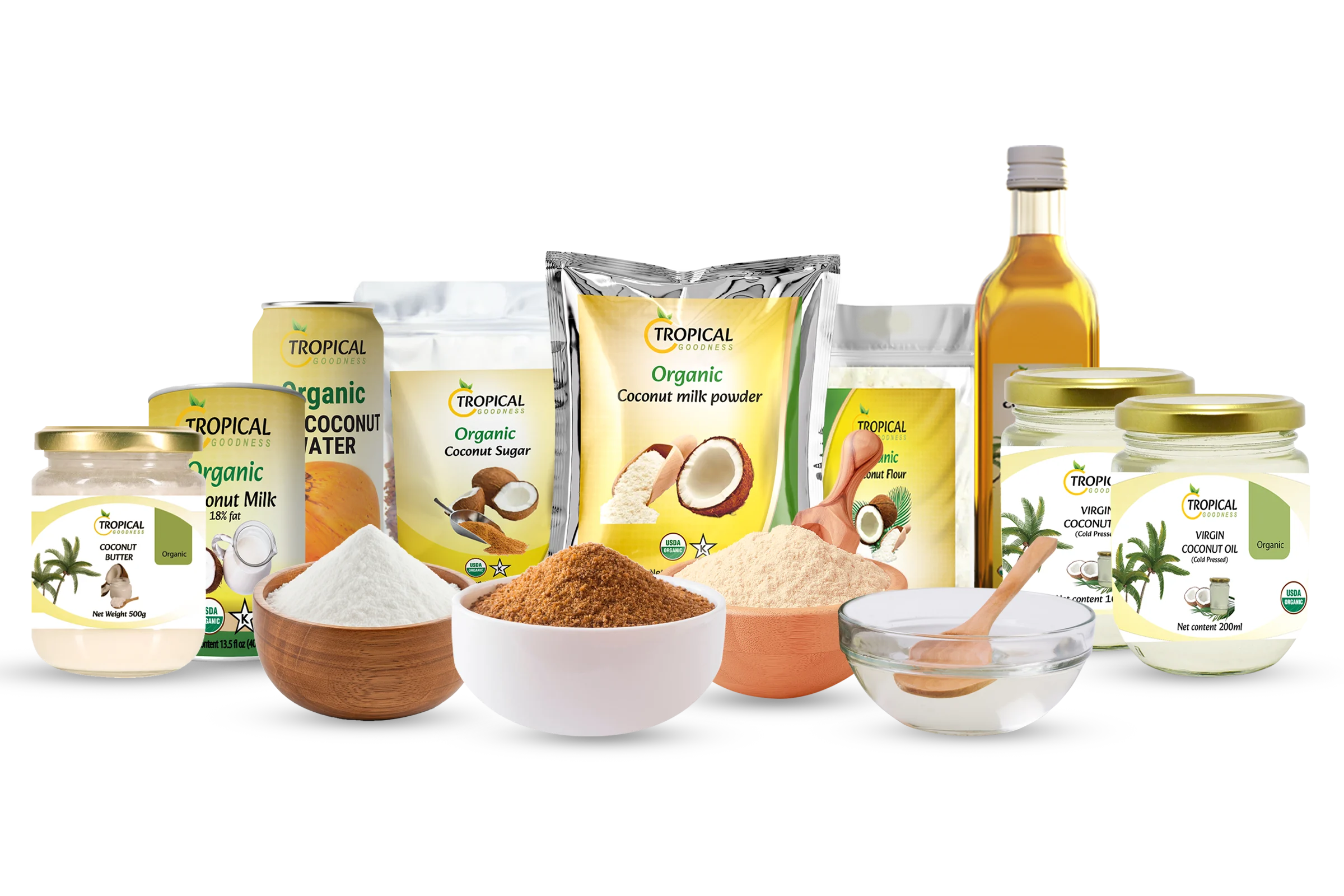 Tropical Goodness Organic Coconut Products