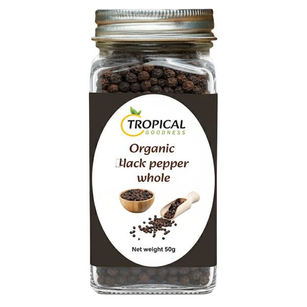 Organic Black Pepper Whole