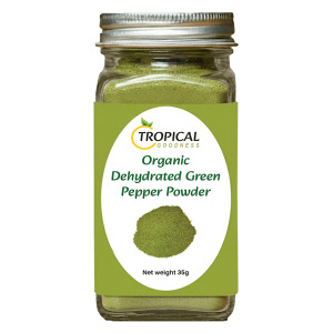 Organic Dehydrated Green Pepper Powder