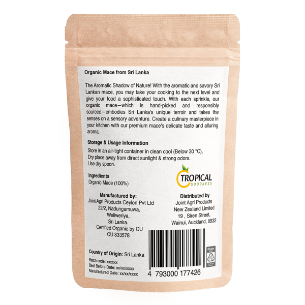 Organic Mace Whole