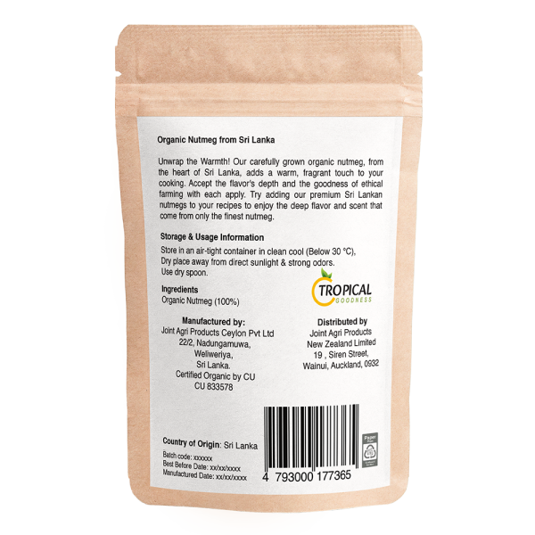 Organic Nutmeg Whole
