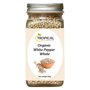 Organic White Pepper Whole