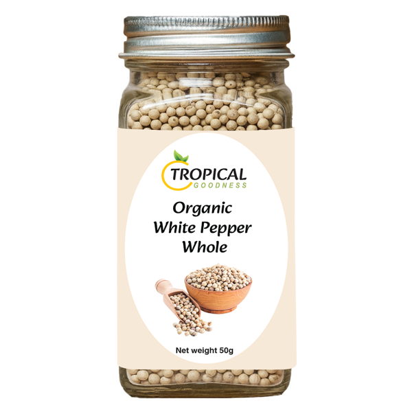 Organic White Pepper Whole
