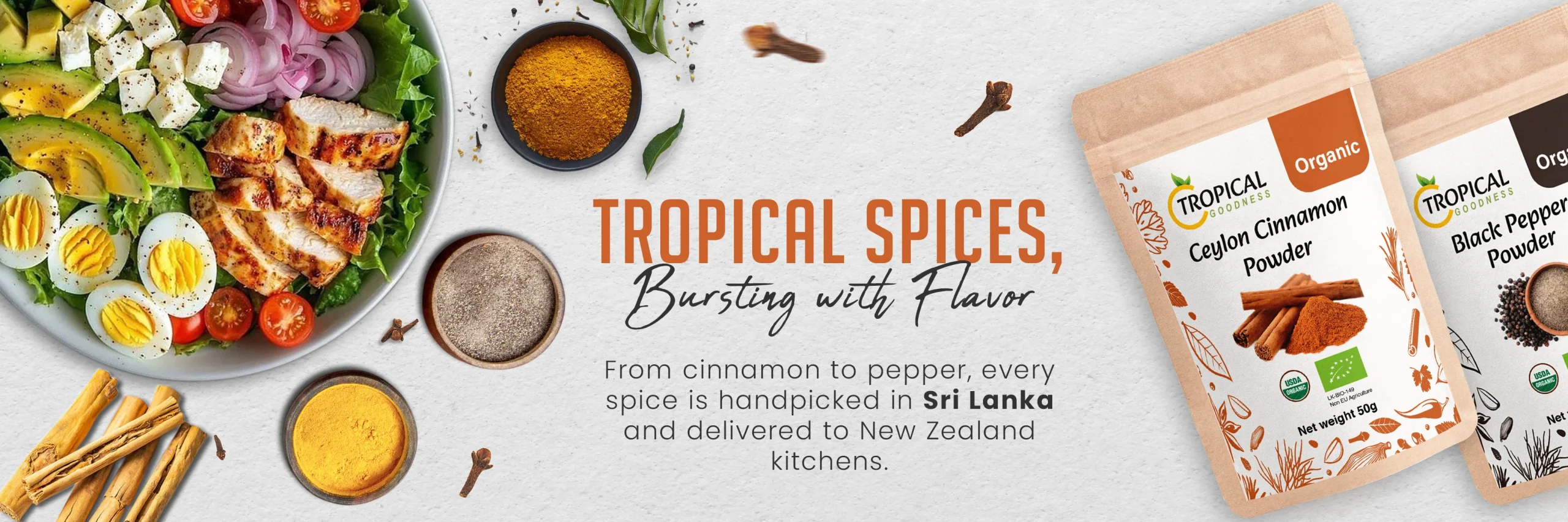 Tropical Goodness Organic Ceylon Spices