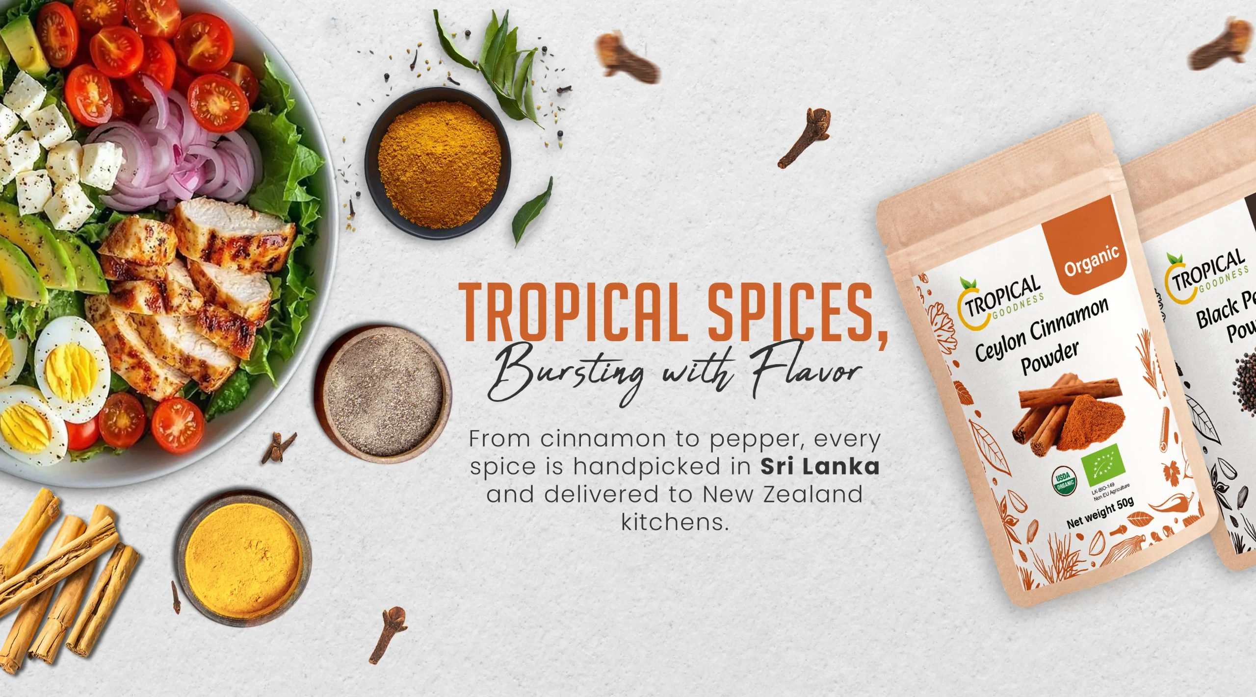 Tropical Goodness Organic Ceylon Spices